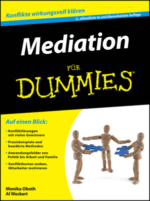 cover image of Mediation für Dummies